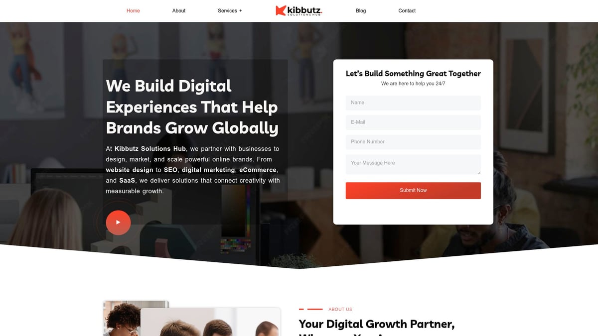 Design and Content Guide: Your Roadmap for 2025 Success - Partner with Kibbutz Solutions Hub for 2025-Ready Digital Success