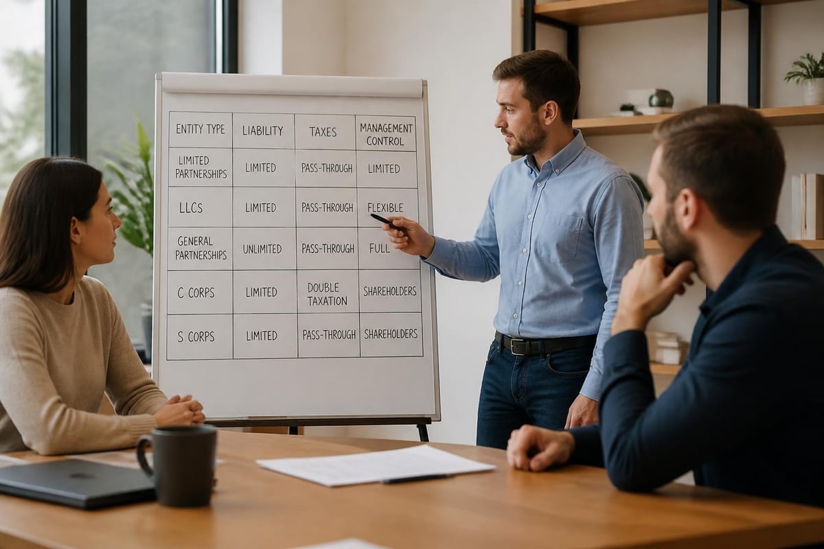 Real estate investment structures comparison