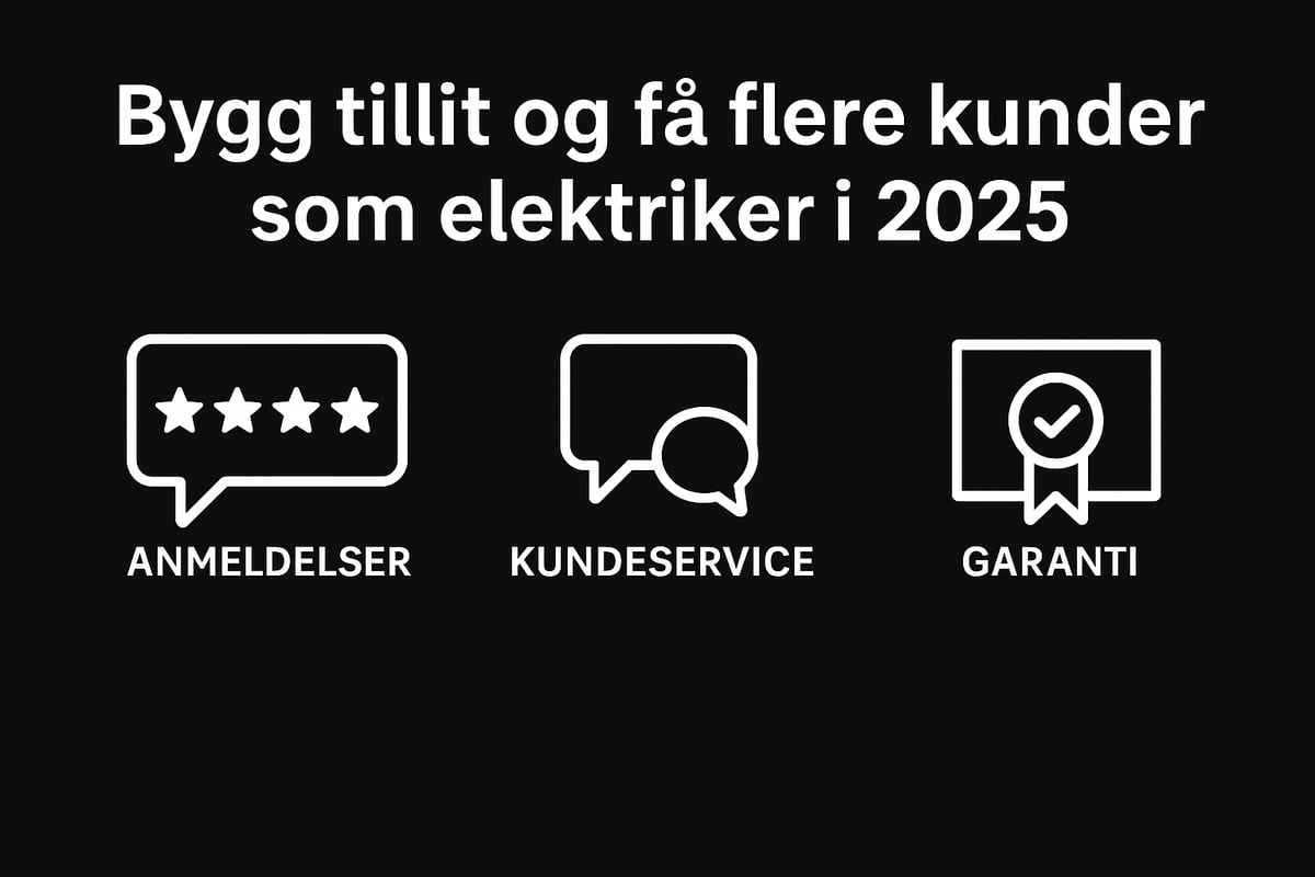 Bygging av tillit og gode kundeopplevelser