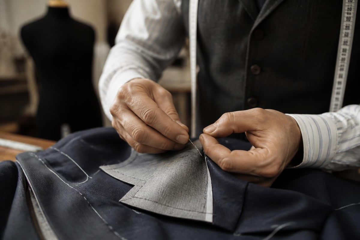 Traditional tailoring techniques
