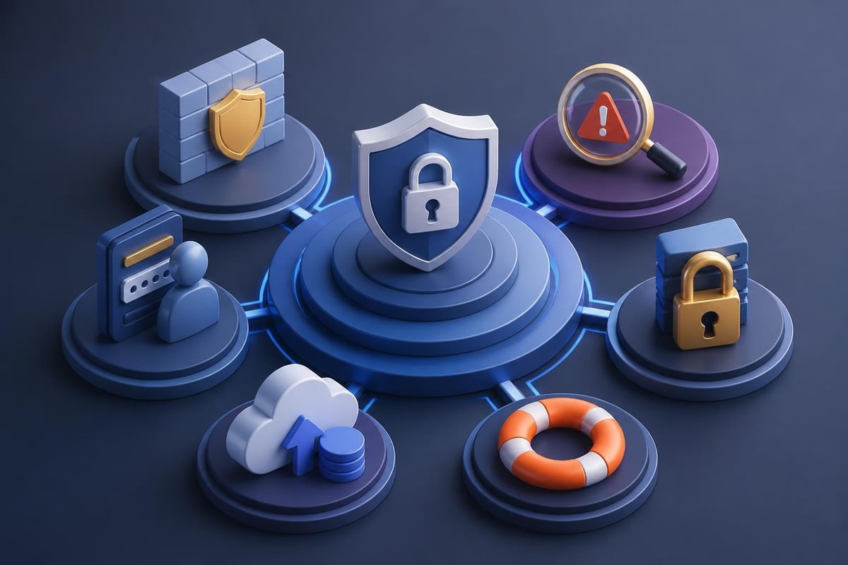 Cyber security protection layers
