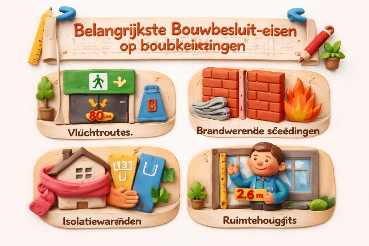 Bouwbesluit eisen bouwtekening