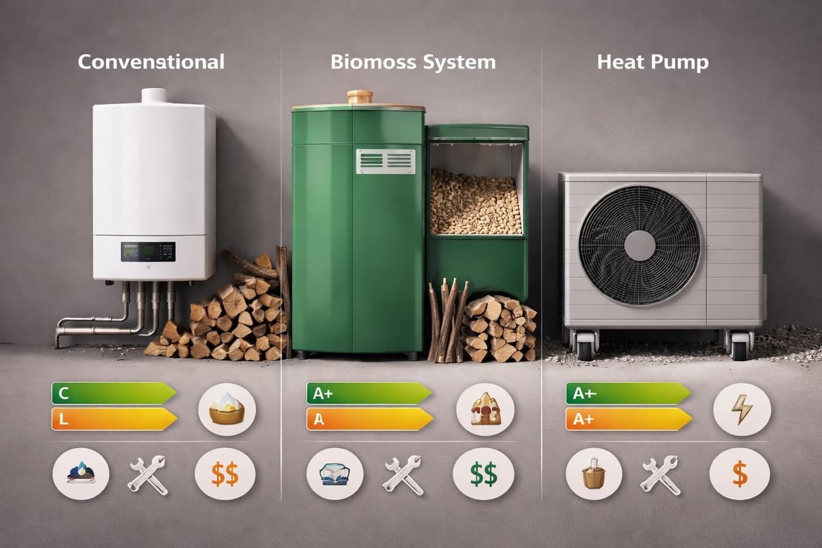 Heating system comparison