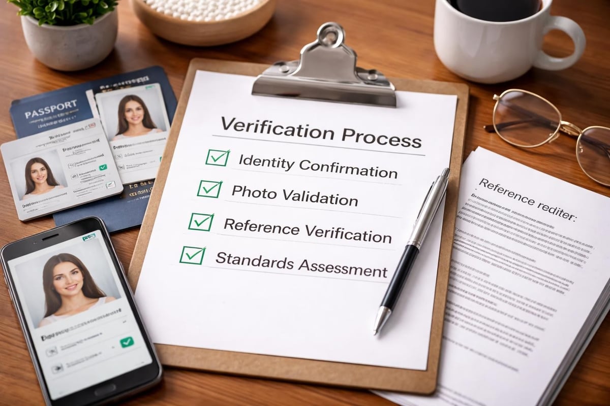 Verification process steps