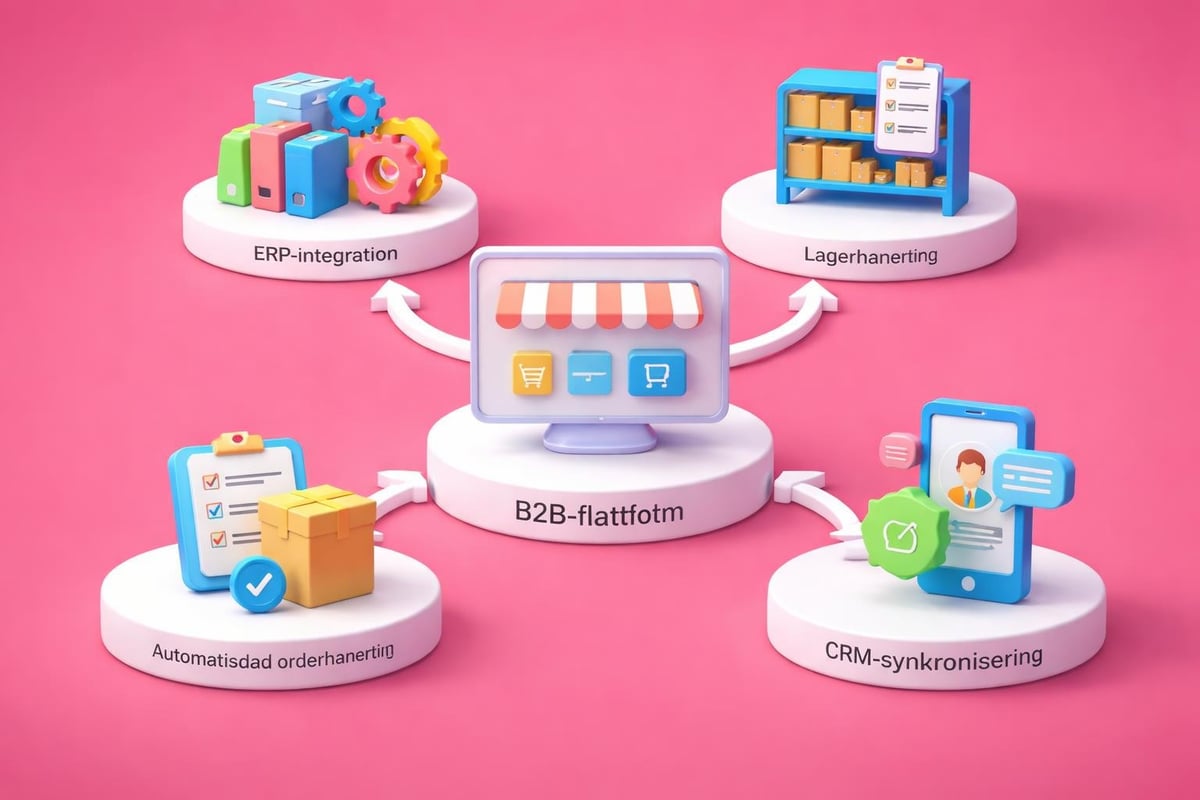 B2B platform integration workflow