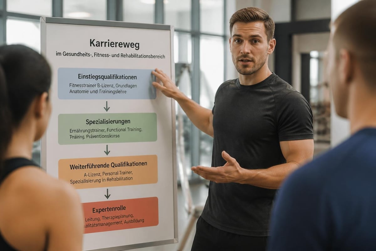 Fitness career paths in health sector