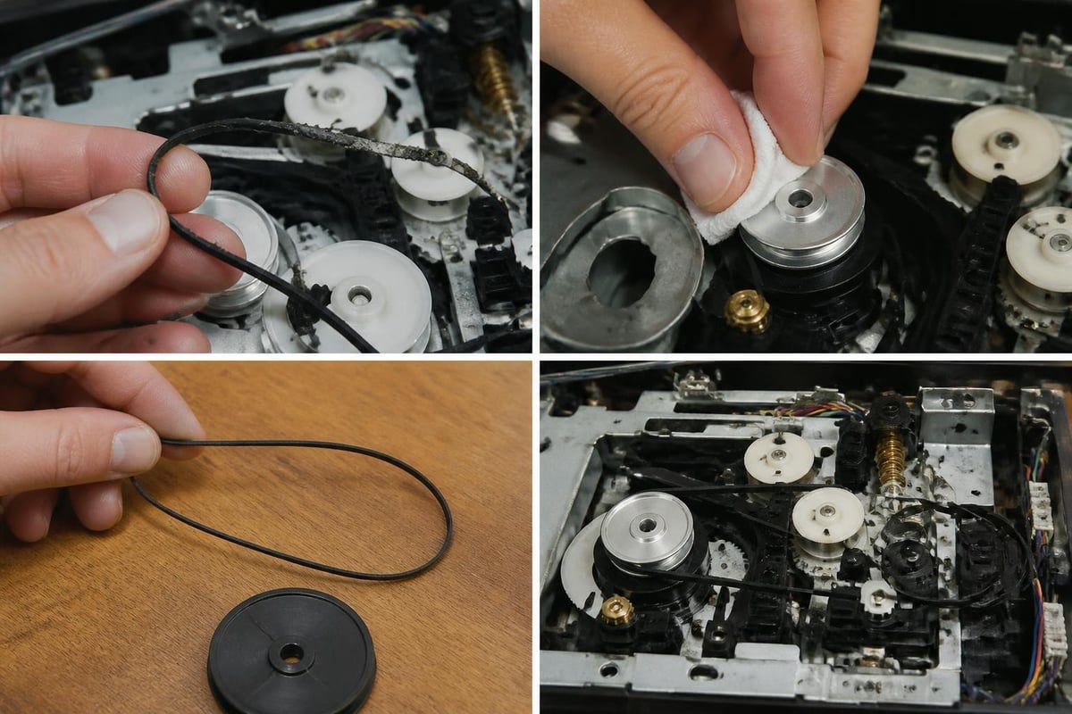 VHS belt replacement