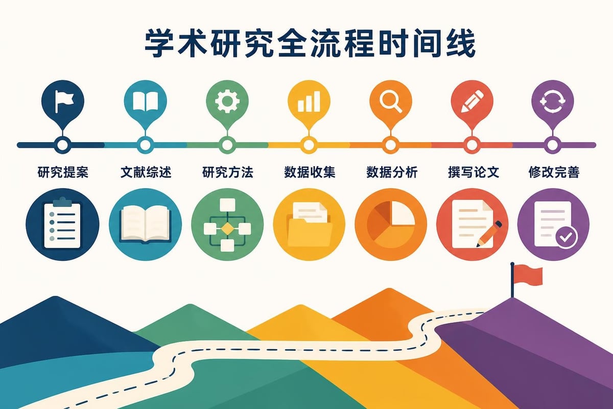 研究論文時間規劃流程