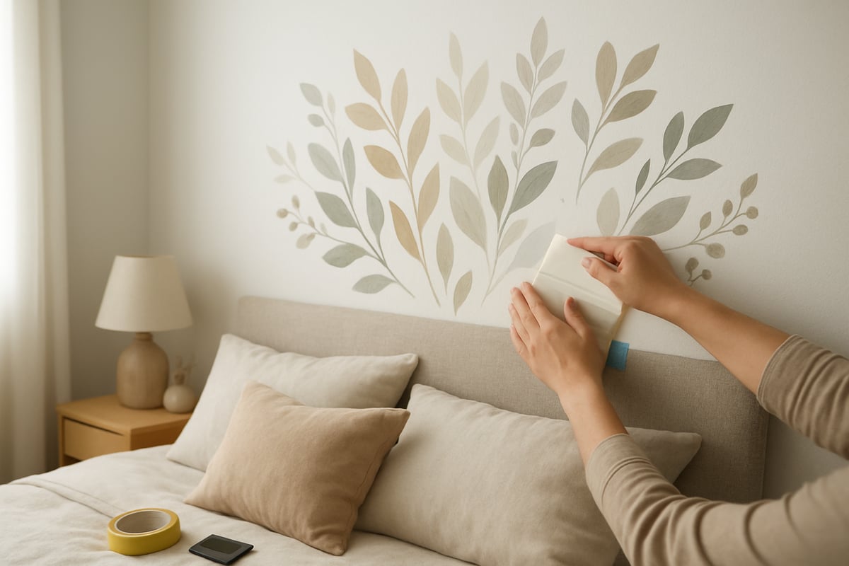 Step-by-Step: How to Choose and Apply Bedroom Wall Decals