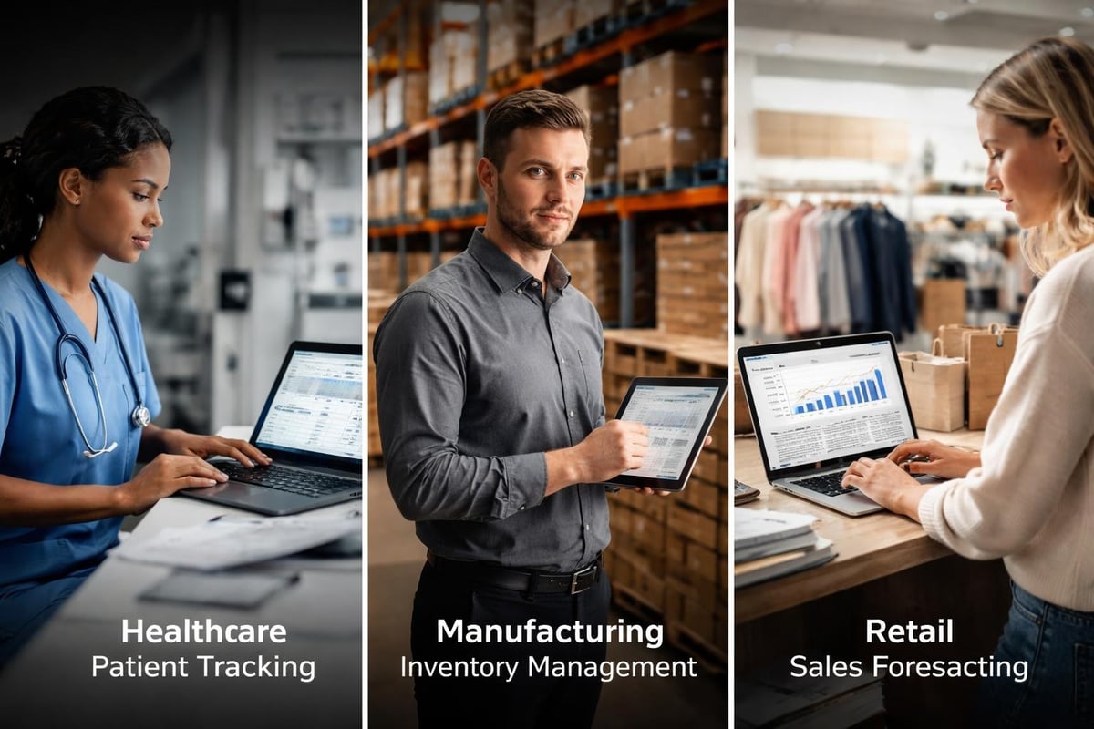 Industry-specific Excel applications