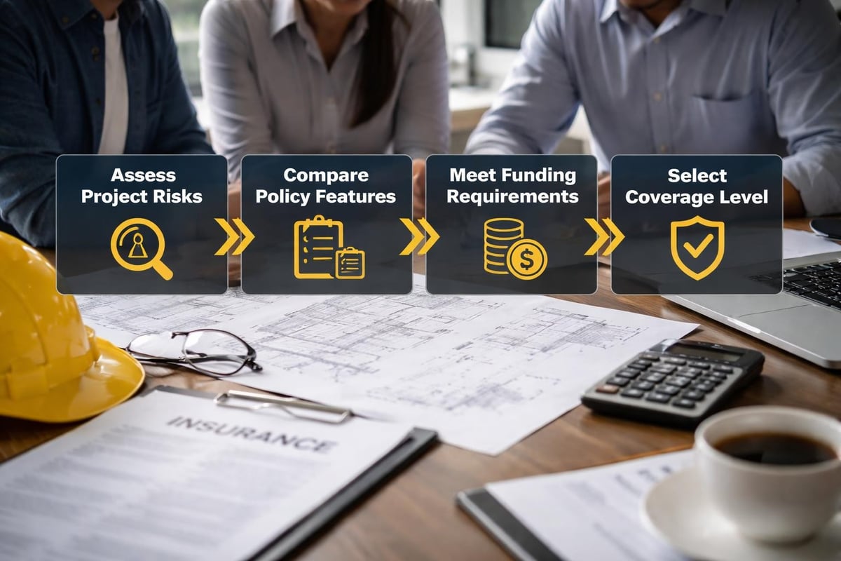 Insurance selection process for PAS 2035 contractors