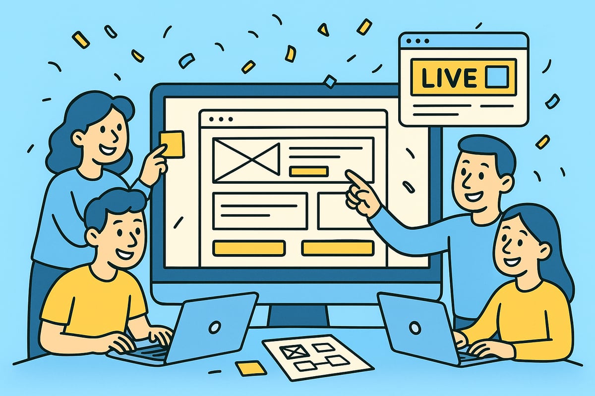 Design en Gebruikerservaring: Van Wireframe tot Live Website