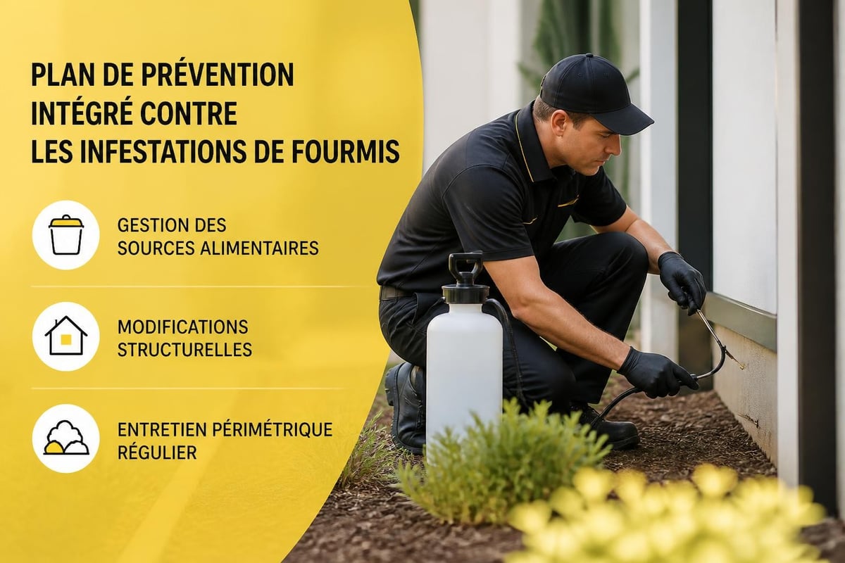 Mesures préventives contre fourmis