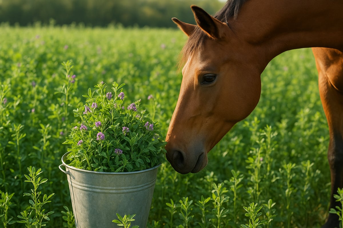 Nährwerte und ernährungsphysiologische Vorteile von Luzerne