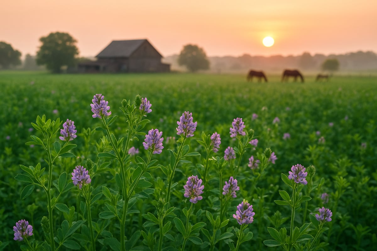 Was ist Luzerne? Herkunft, Anbau und Verarbeitung