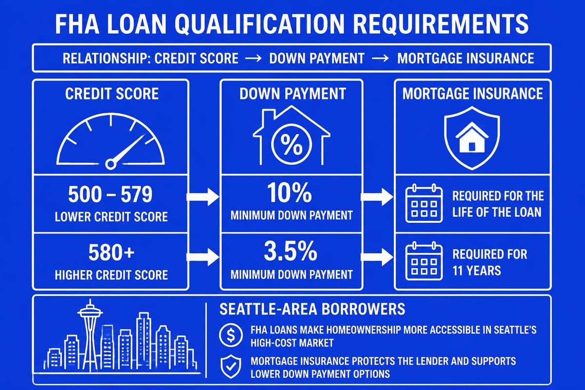 FHA down payment tiers
