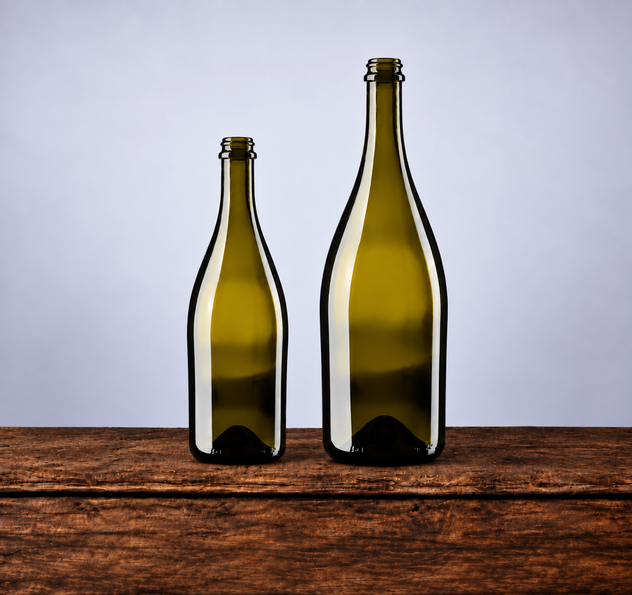 Champagne and Magnum bottles