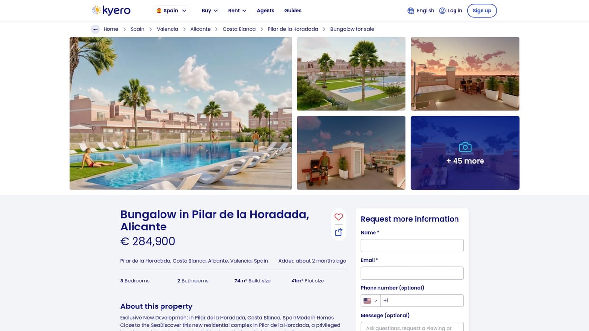 7 Best Pilar de la Horadada Property for Sale Picks 2026 - Exclusive New Build Bungalow – Gaudi Estate