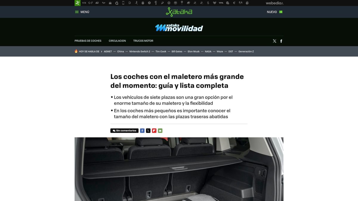 8 Cars with Large Trunks That Surprise in 2025 - Renault Scenic E-Tech