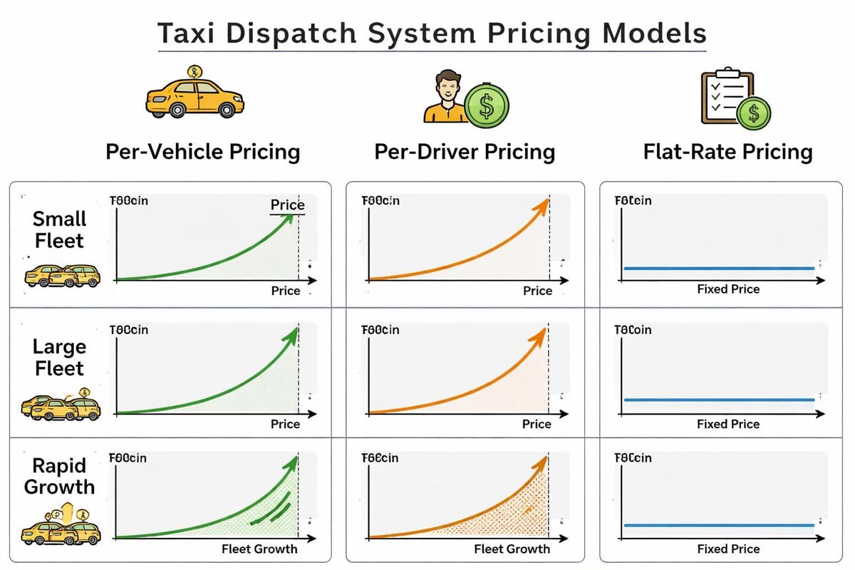 Dispatch pricing models comparison