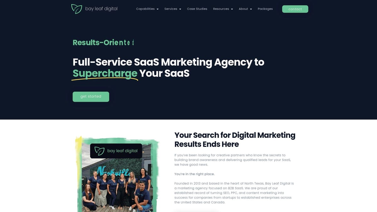 12 Innovative SaaS Agencies to Watch in 2026 - Bay Leaf Digital