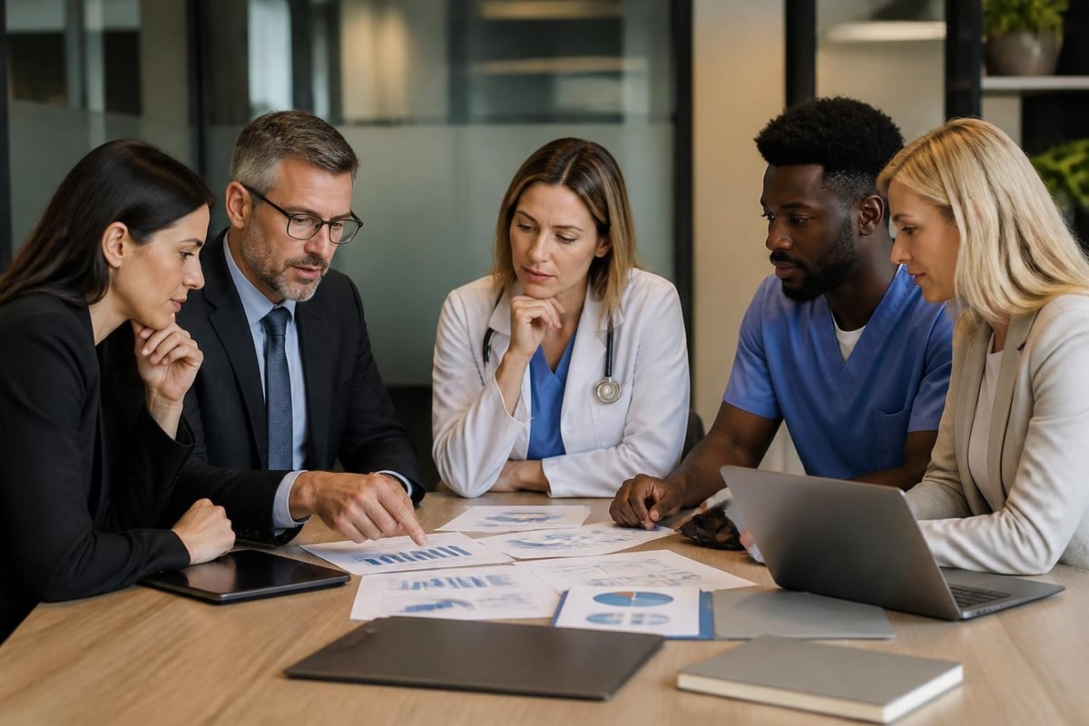 Healthcare management service components