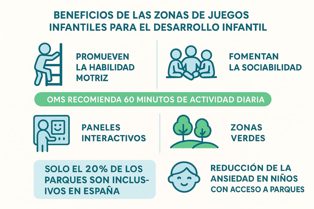 Beneficios de las Zonas de Juegos Infantiles para el Desarrollo Infantil