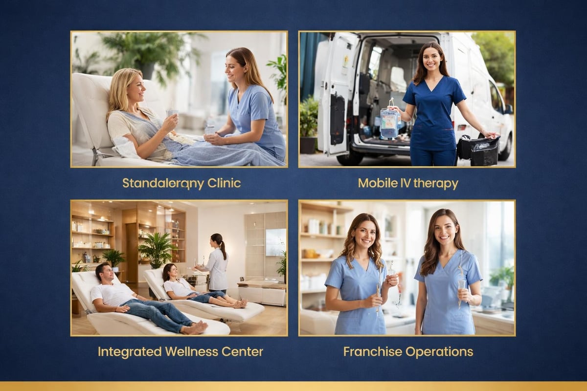IV drip therapy business models