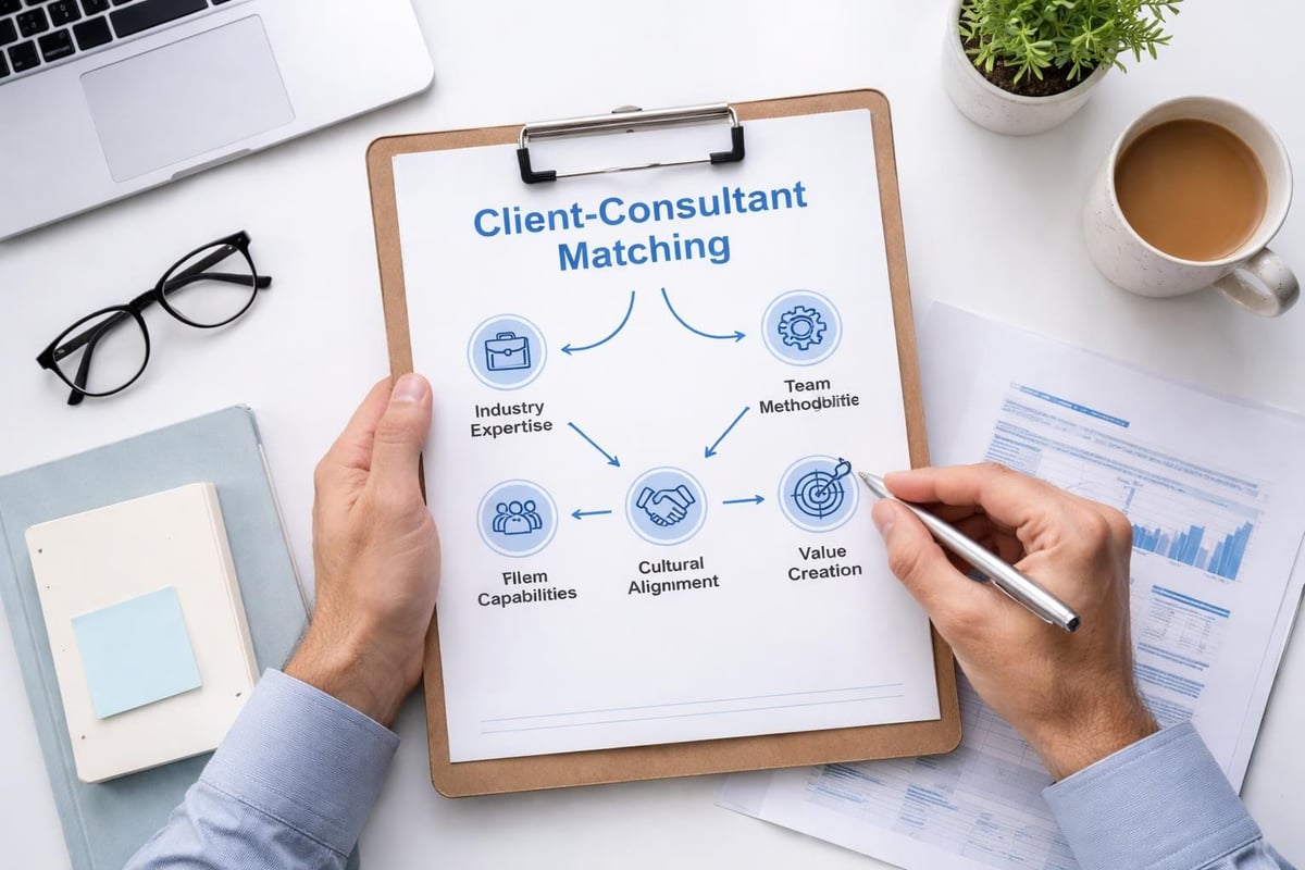 Consulting firm selection process