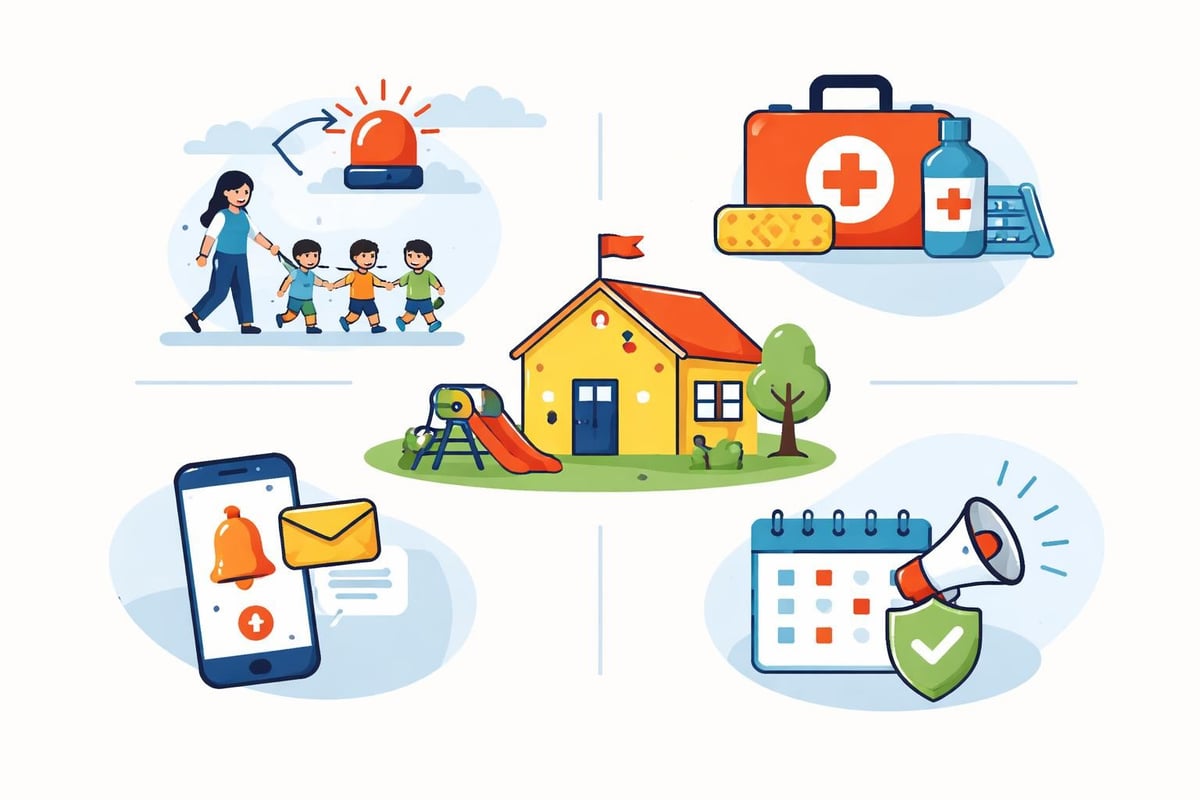 Emergency preparedness for home daycare