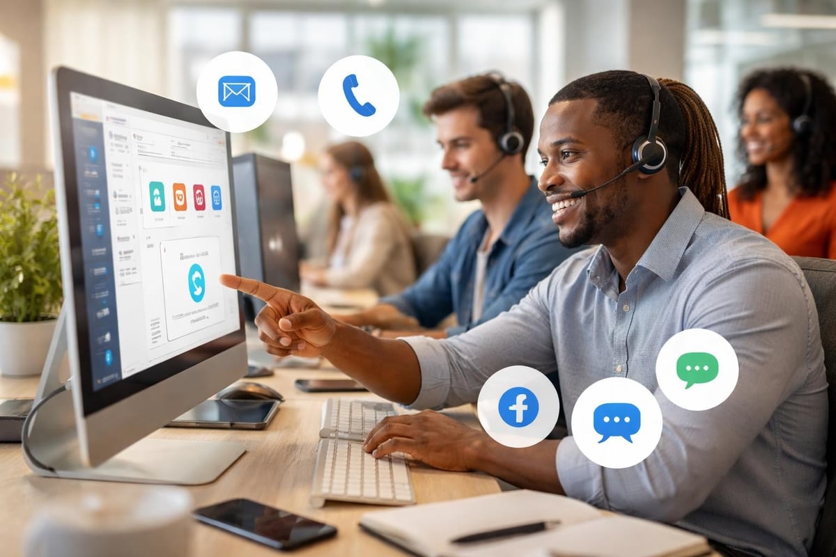 Omnichannel support infrastructure