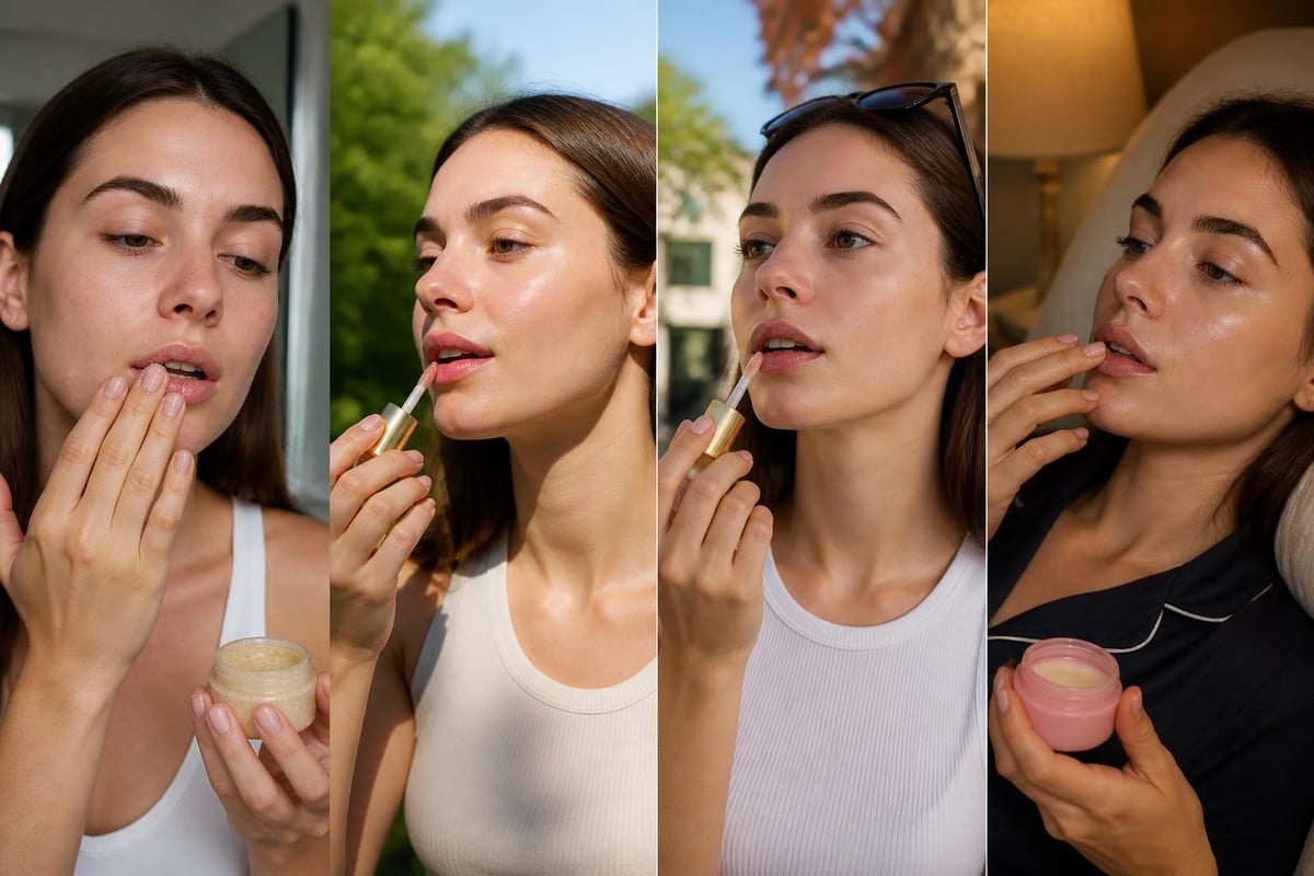 Daily lip care routine