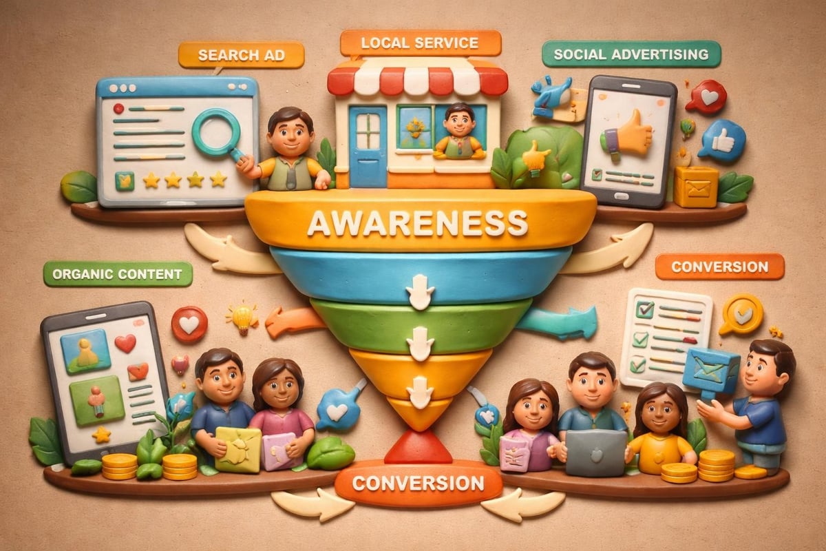 Multi-channel lead generation system