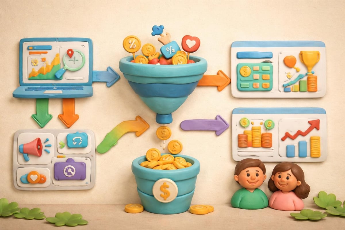Marketing performance dashboard