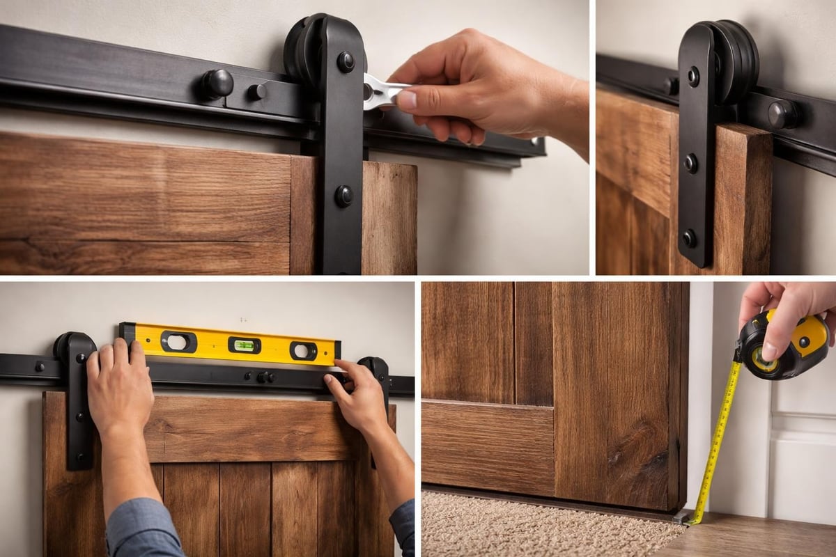 Door adjustment process