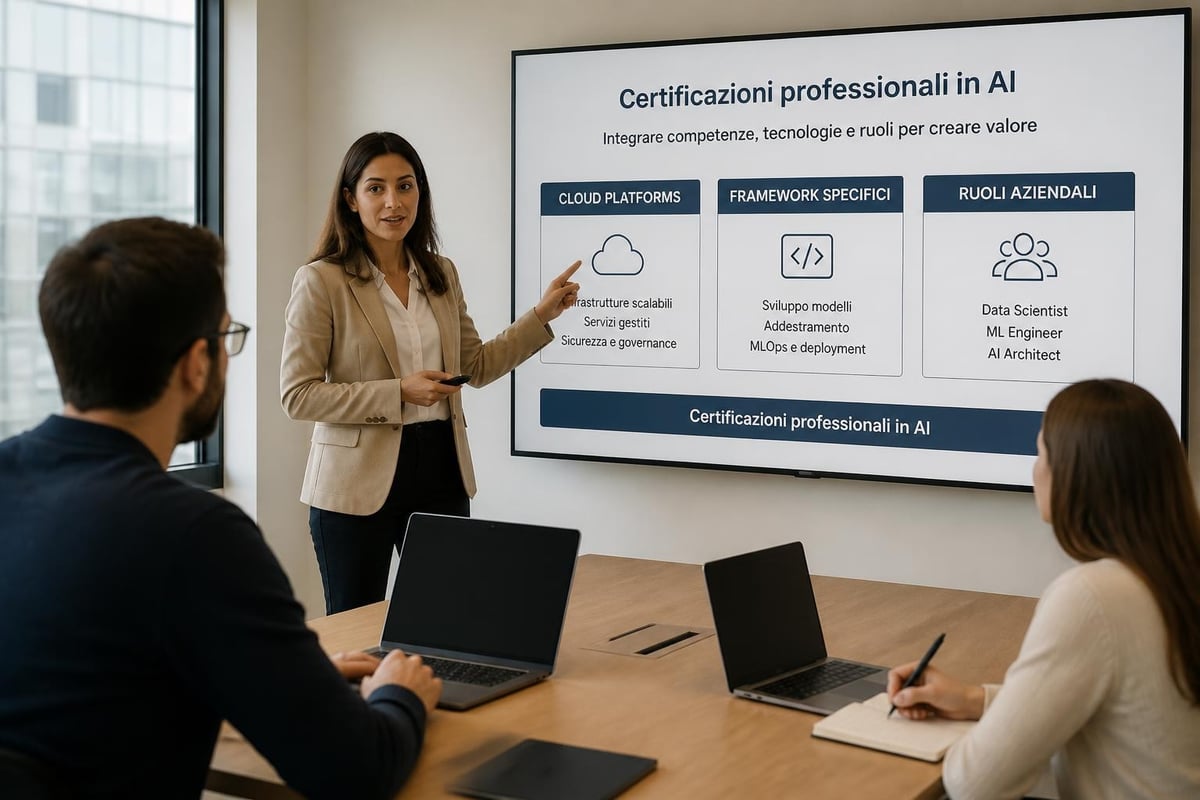 Ecosistema certificazioni AI