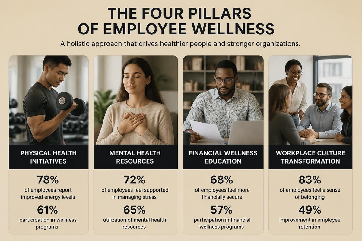 Employee wellness program components