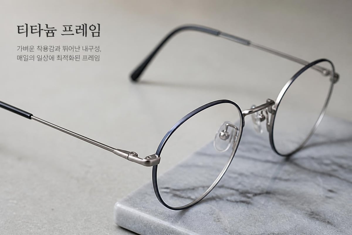Titanium metal frame structure