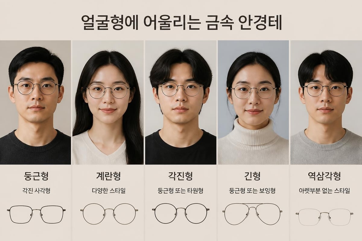 Face shape matching guide