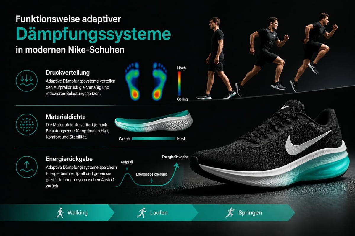 Nike adaptive cushioning technology