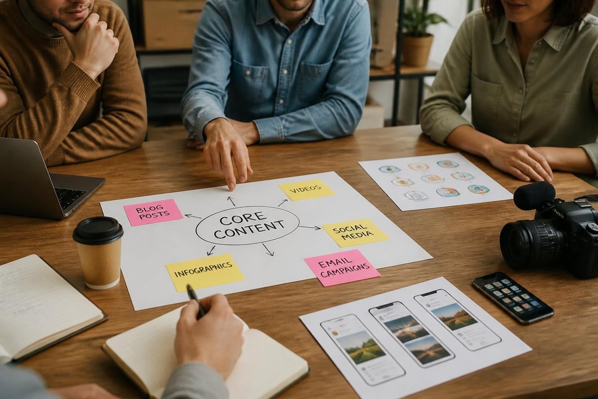 Digital and Social Media Marketing: Essential Guide 2 Content repurposing workflow