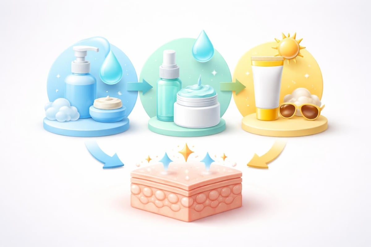 スキンケア習慣と肌環境