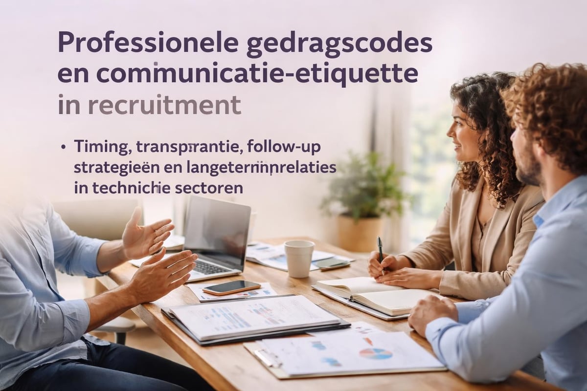 Best practices voor recruiter communicatie