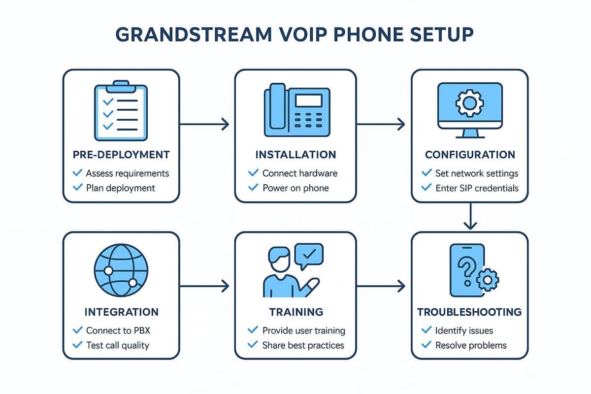 Step-by-Step Guide to Setting Up Grandstream VoIP Phones