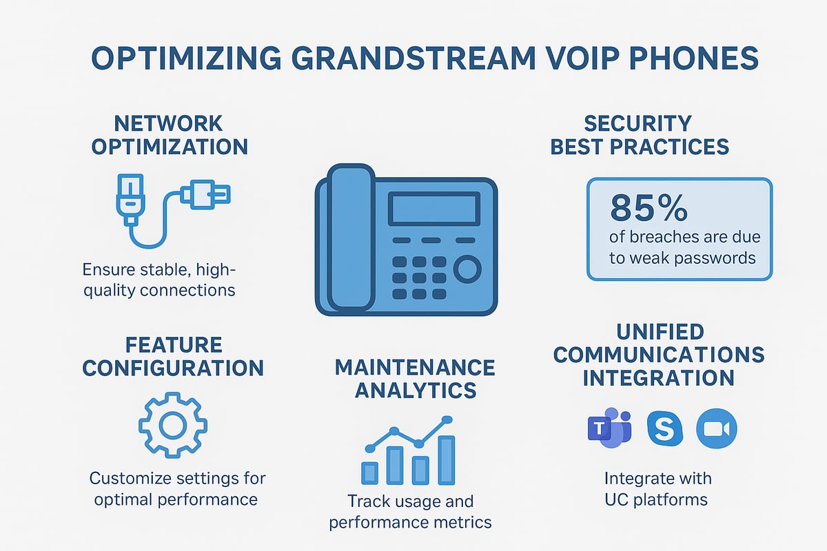 Optimizing Grandstream VoIP Phones for Performance and Security