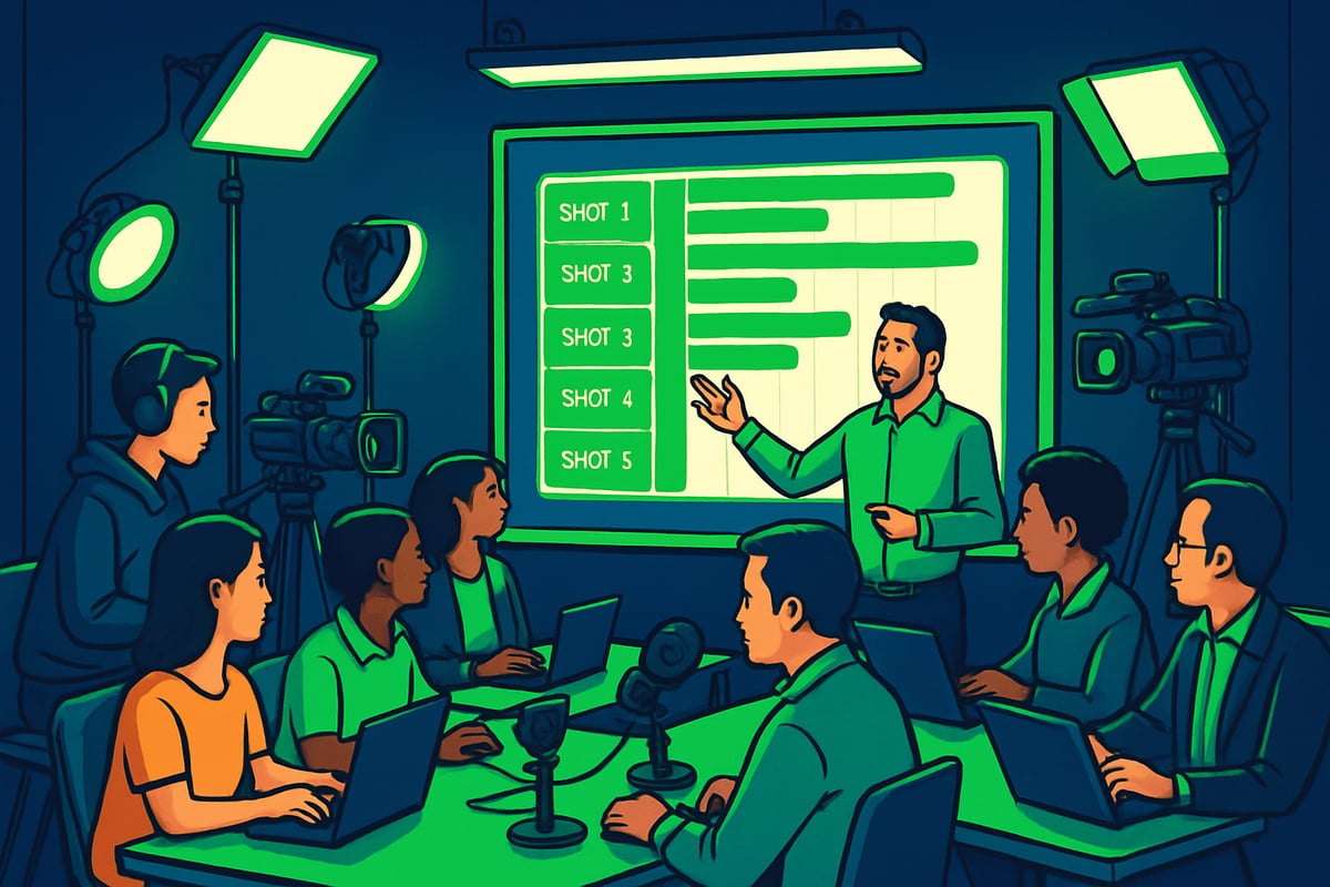 Préparer son atelier vidéo : méthodologie et organisation