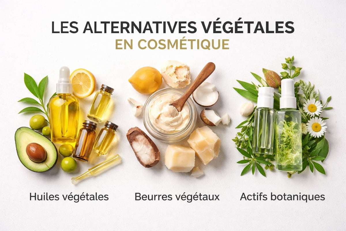 Ingrédients cosmétiques vegan