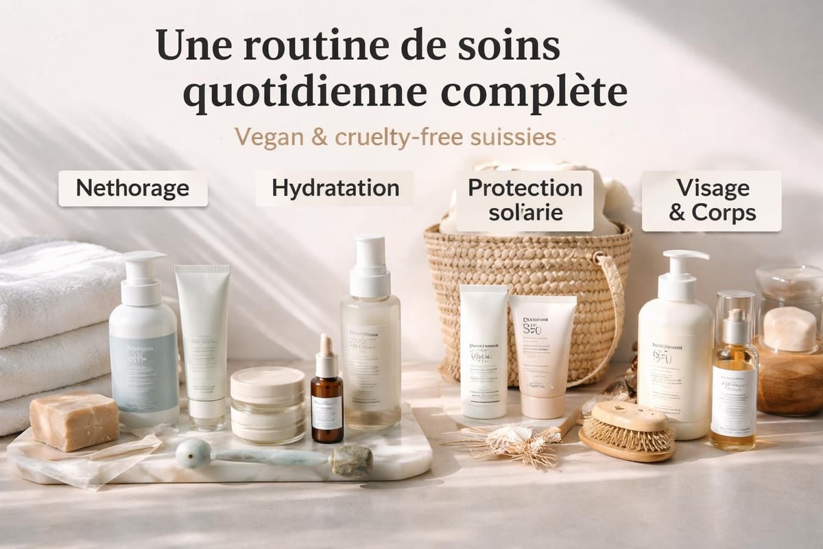 Routine beauté vegan