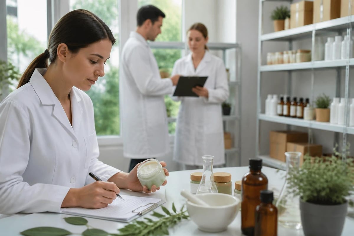 Organic certification journey for face products