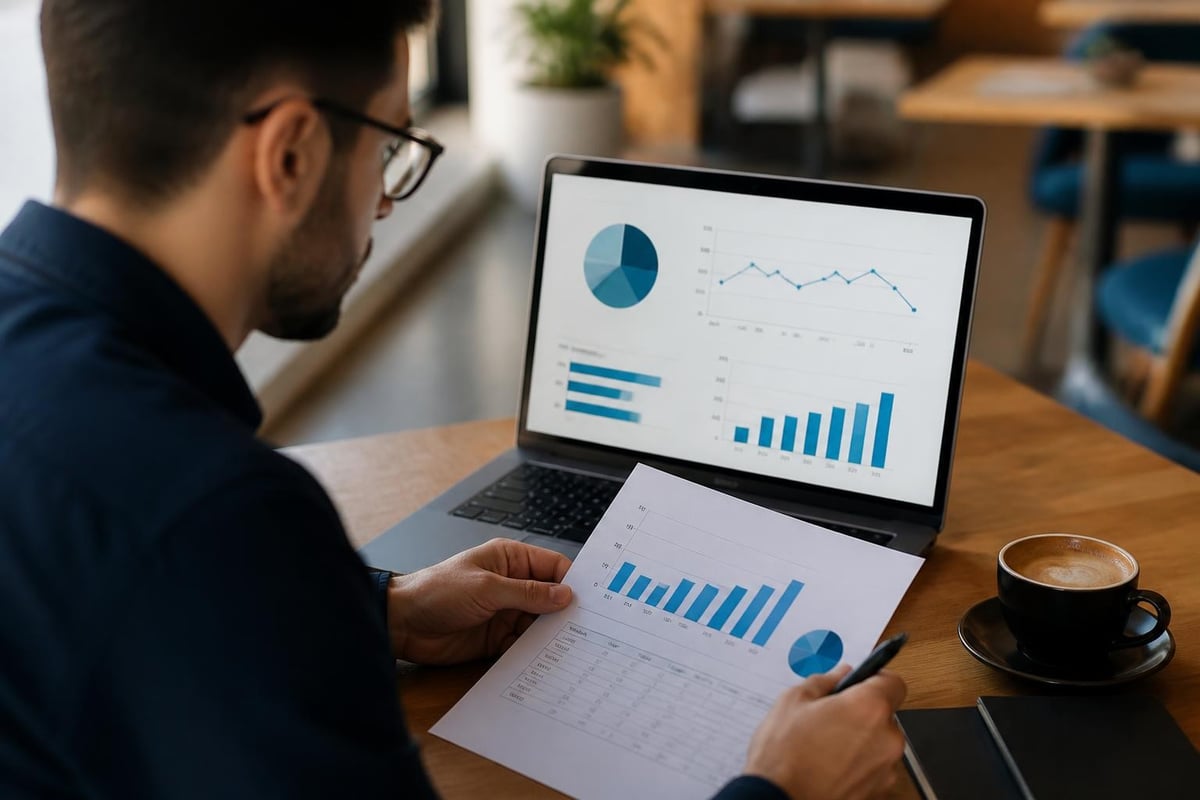 Marketing performance dashboard
